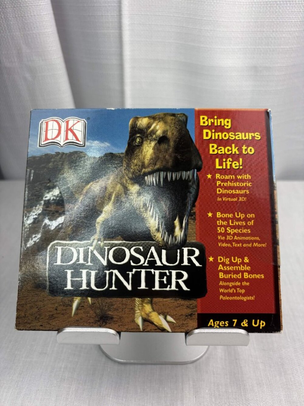 Dinosaur Hunter (WIN, 1997) DK PC CD-ROM Children's Education Game - New Sealed